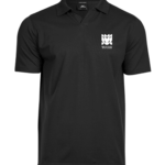 luxury stretch v neck polo